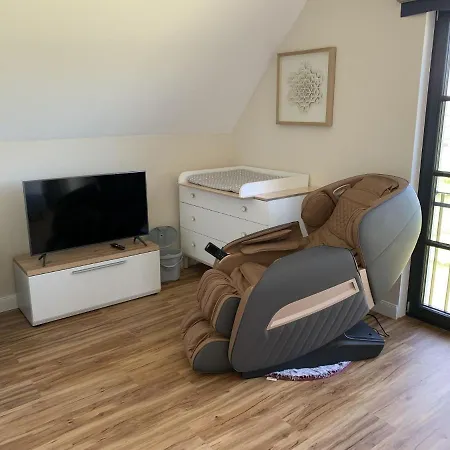 Reetland Am - Premium Reetdachvilla Mit 3 Schlafzimmern, Sauna, Kamin Und Massagesessel F05