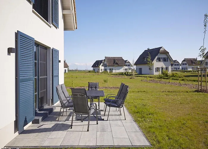 Reetland Am - Premium Reetdachvilla Mit 3 Schlafzimmern, Sauna, Kamin Und Massagesessel F05 بيت للعطل